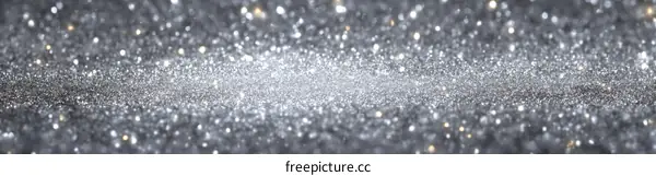 Abstract Silver Glitter Background Design