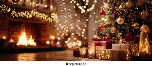 Christmas Cozy Interior Decoration