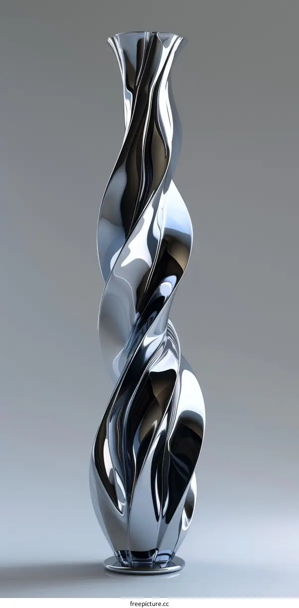 Geometric Metal Sculpture | Modern Abstract Art