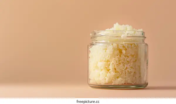 Homemade Peach Exfoliating Sugar Scrub for Smooth Skin