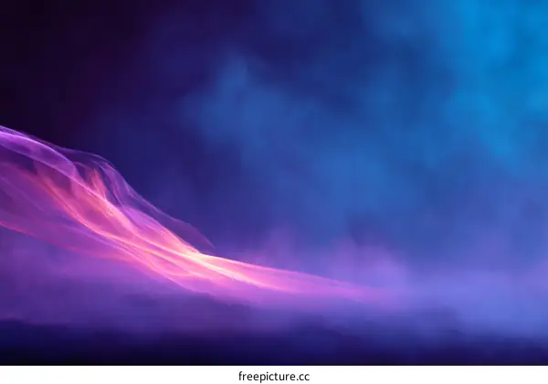 Abstract Colorful Smoke Design Background