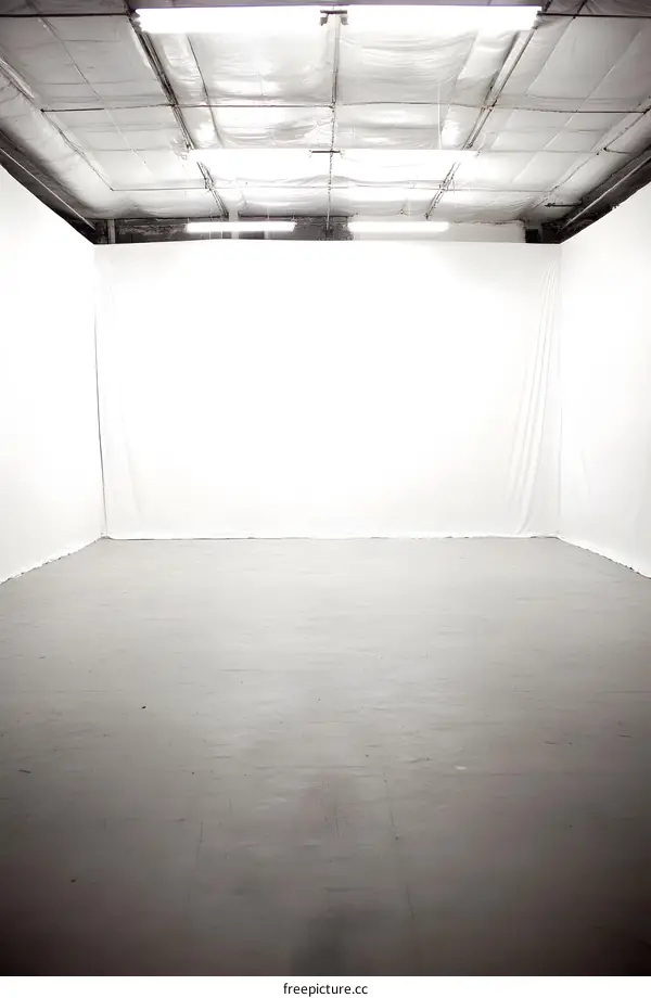 White Room Empty Space Interior