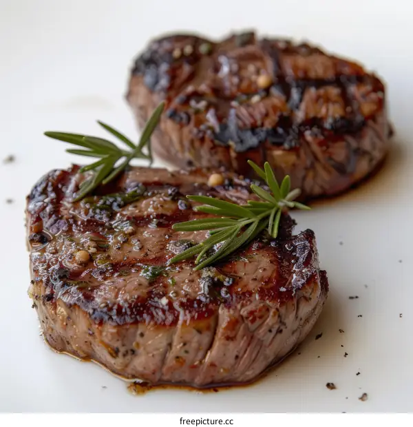 Grilled Beef Tenderloin with Rosemary
