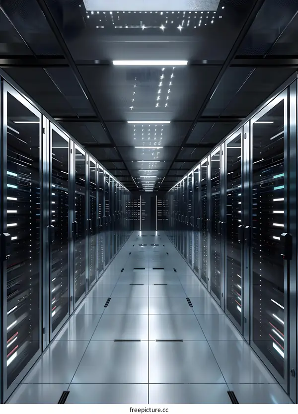 Server Room Data Center Network Technology