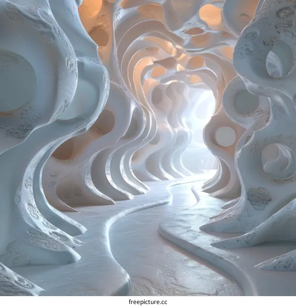 Futuristic Organic Architecture Design