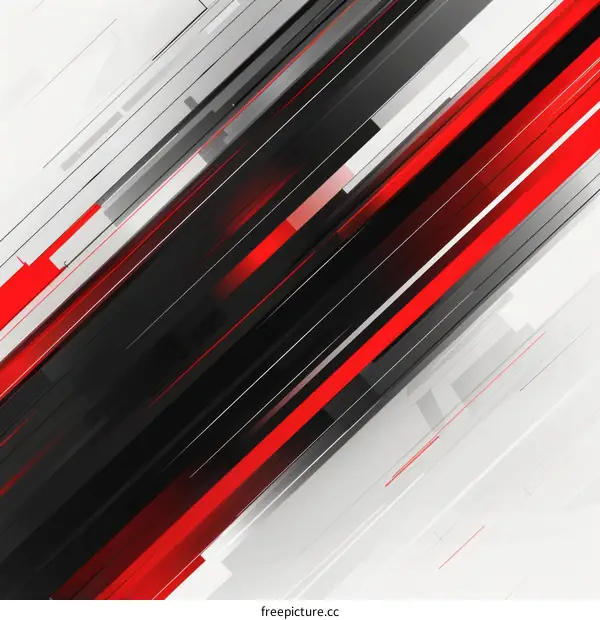Stripes Geometric Red Black White Abstract Background