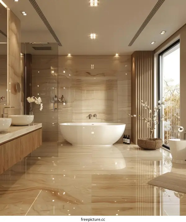 Modern Luxury Bathroom Interior Design