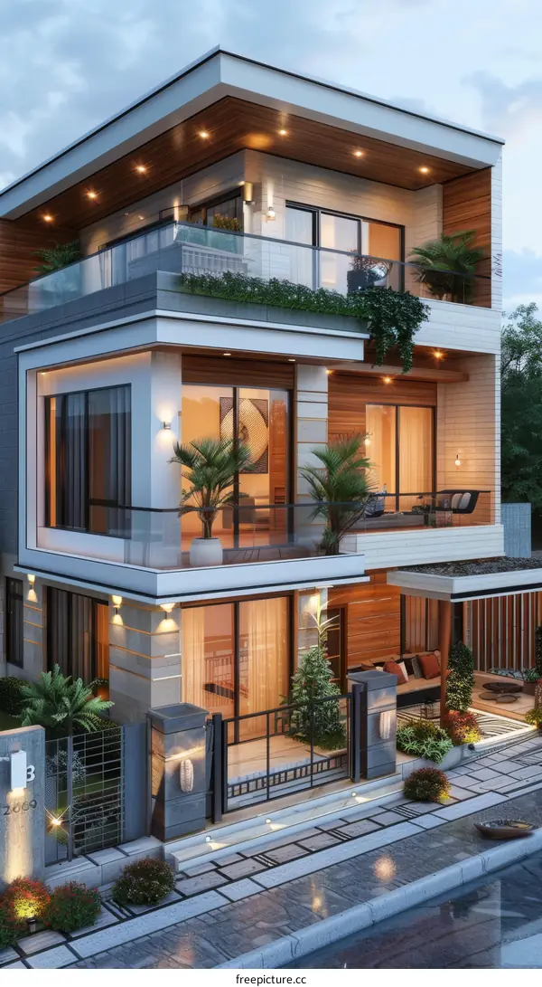 Modern Luxury Villa Exterior Design