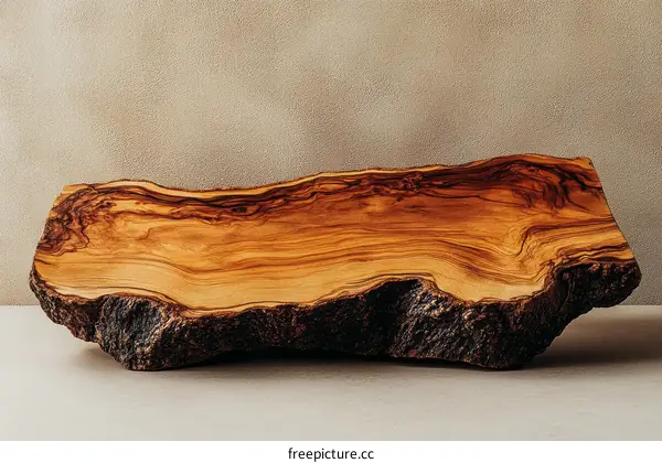 Natural Olive Wood Serving Board