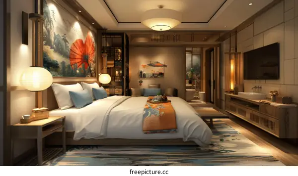 Luxurious Hotel Room Interior Design