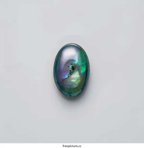 Abalone shell with amazing colors