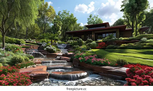 Garden Landscape Design - Realistic 3d Renderings