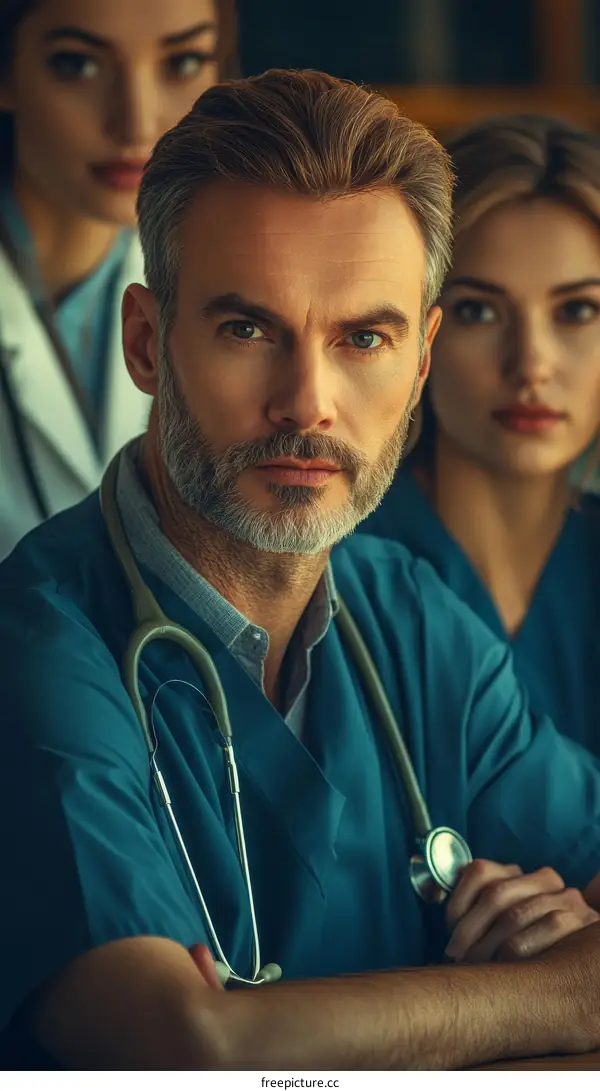 Medical Professionals Group Portrait