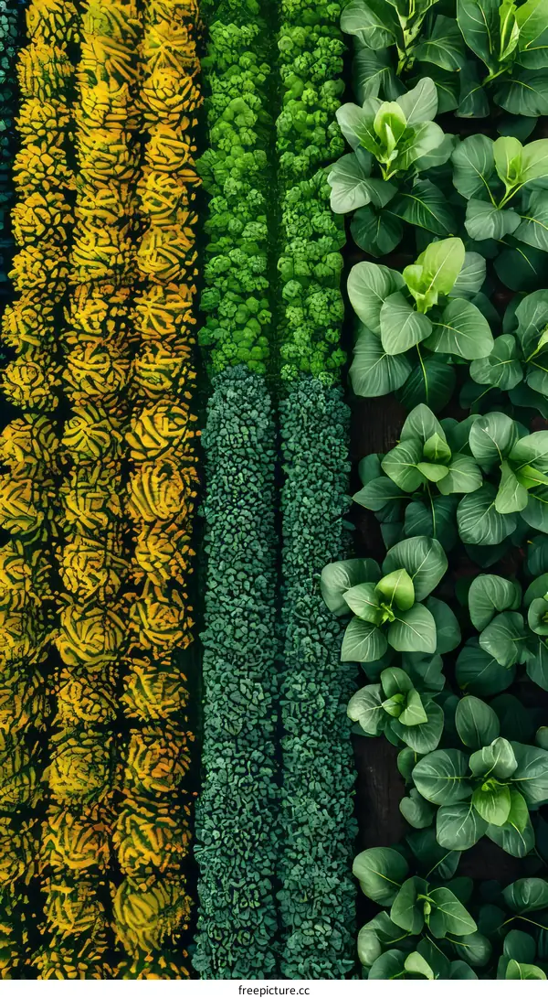 Different types of leaves