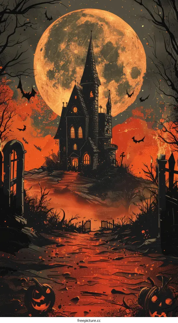 The haunted house on the hill