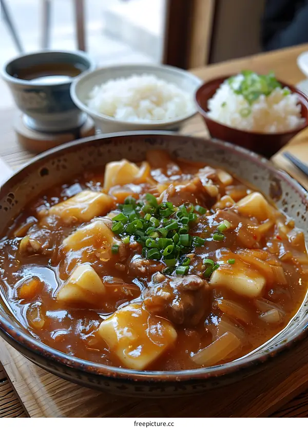 Japanese Curry Rice with Beef and Potatoes