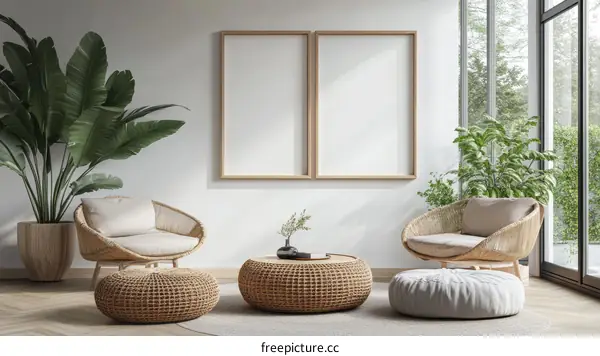 Modern Minimalist Living Room Interior Design