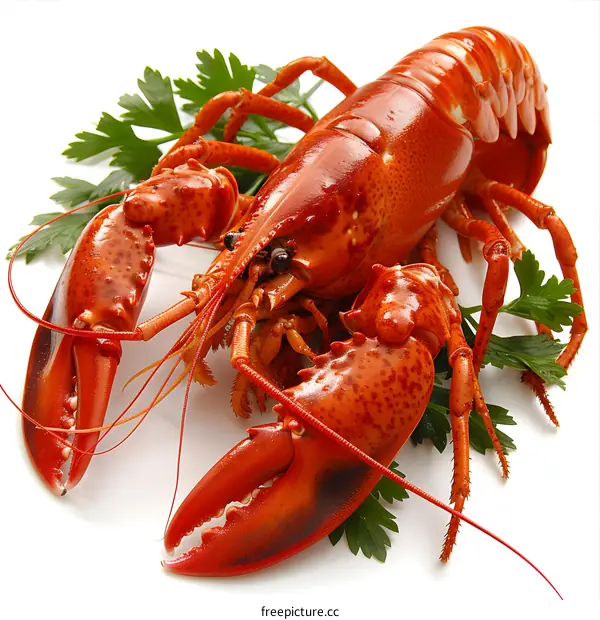 Fresh Cooked Lobster with Parsley