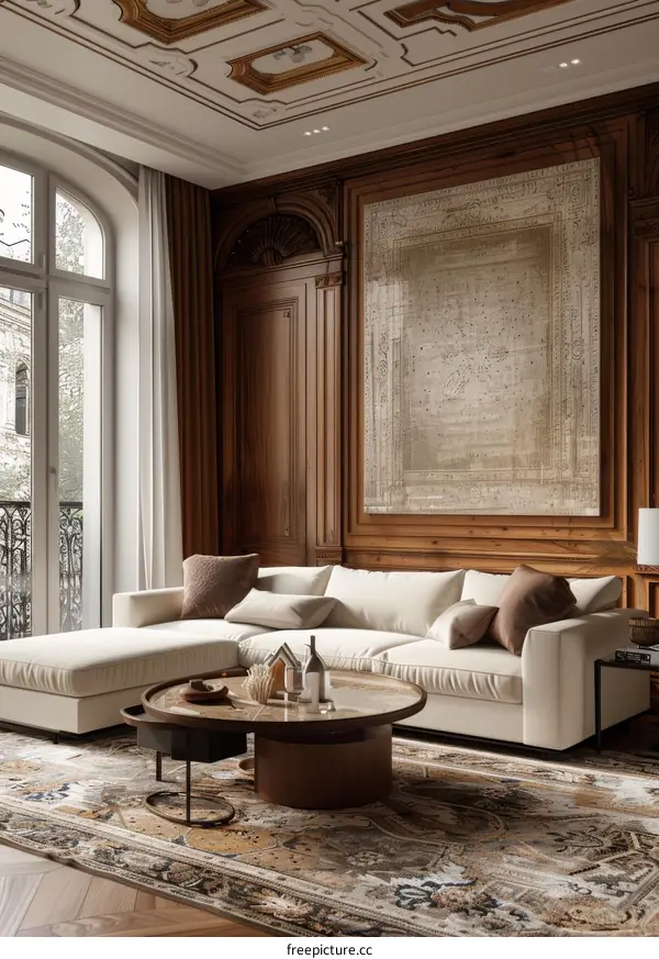 Elegant Living Room Interior Design