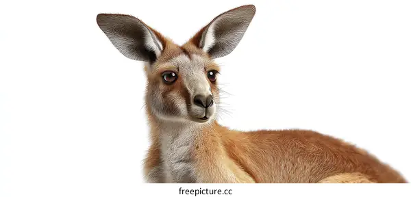 Close-up Portrait of a Kangaroo