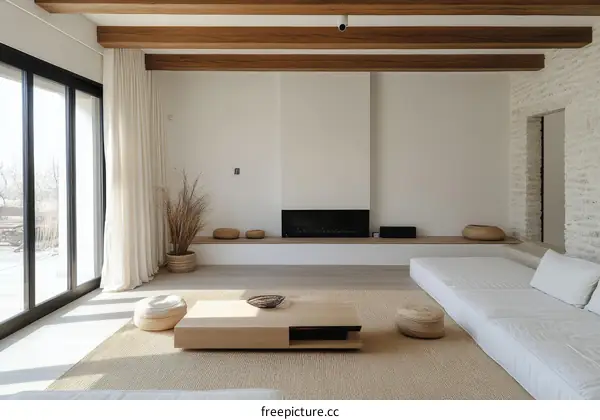 Modern Minimalist Living Room Interior Design