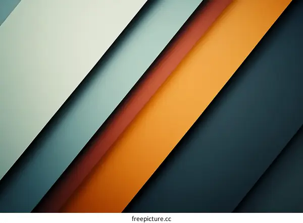 Abstract Diagonal Lines Background With Different Colors
