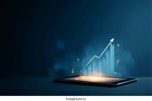 Digital Growth Chart on Tablet
