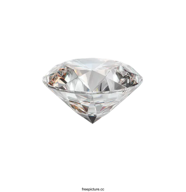 [Transparent Background PNG]Radiant Diamond Gemstone Illustration