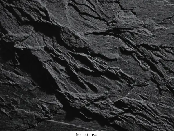 Dark Grey Stone Texture Background
