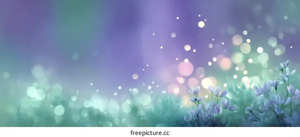 Beautiful Spring Flowers in Soft Light