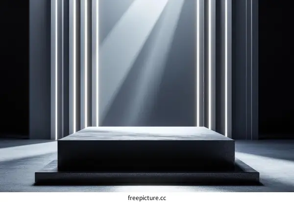 Modern Minimalist Product Display Stage