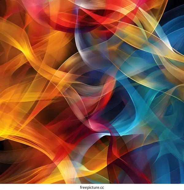 Colorful Wavy Fractal