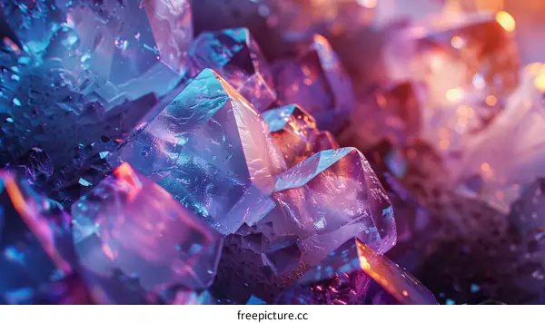 Glowing Crystals in the Dark