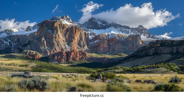 The Andes, Patagonia, Argentina