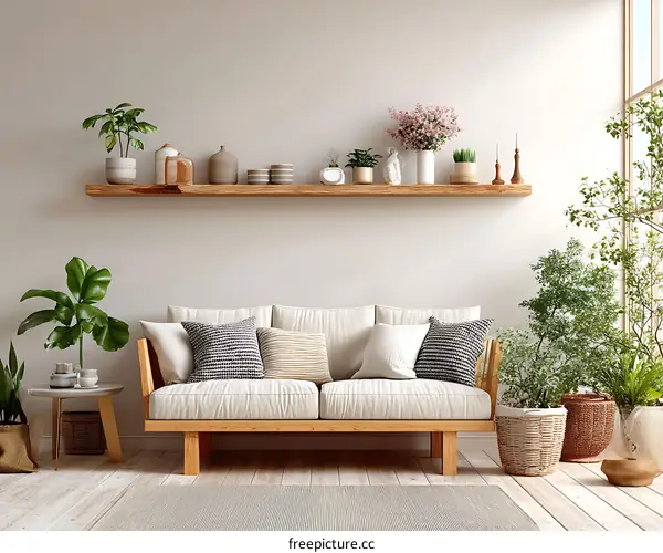 Modern Minimalist Living Room Interior Design