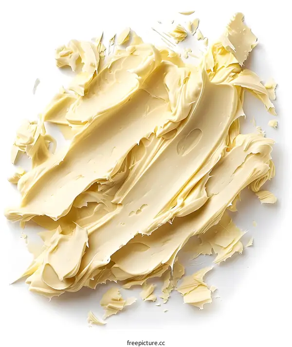 Close-up of a pile of white chocolate