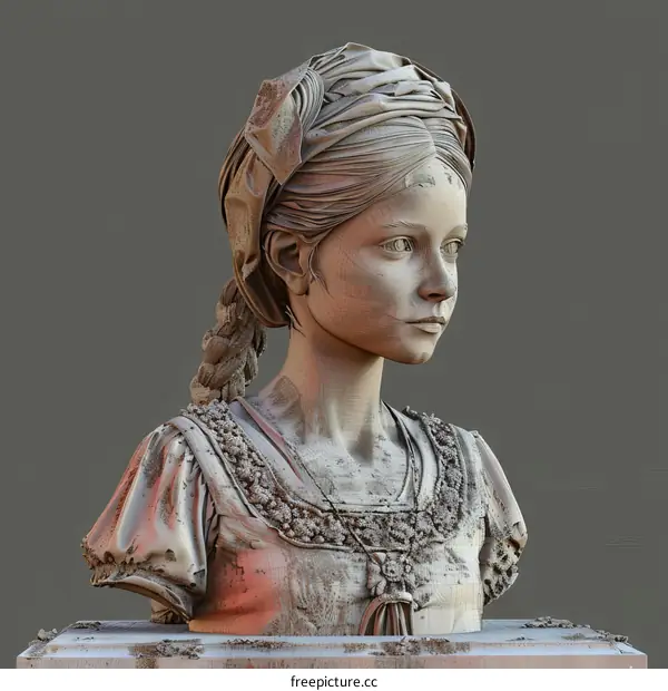 girl sculpture