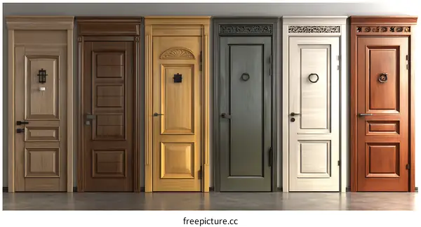Collection of Classic Wooden Doors