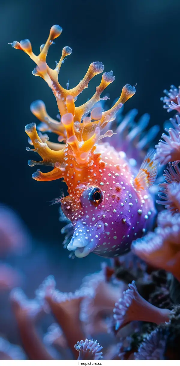 Close-up of a Leafy Seadragon