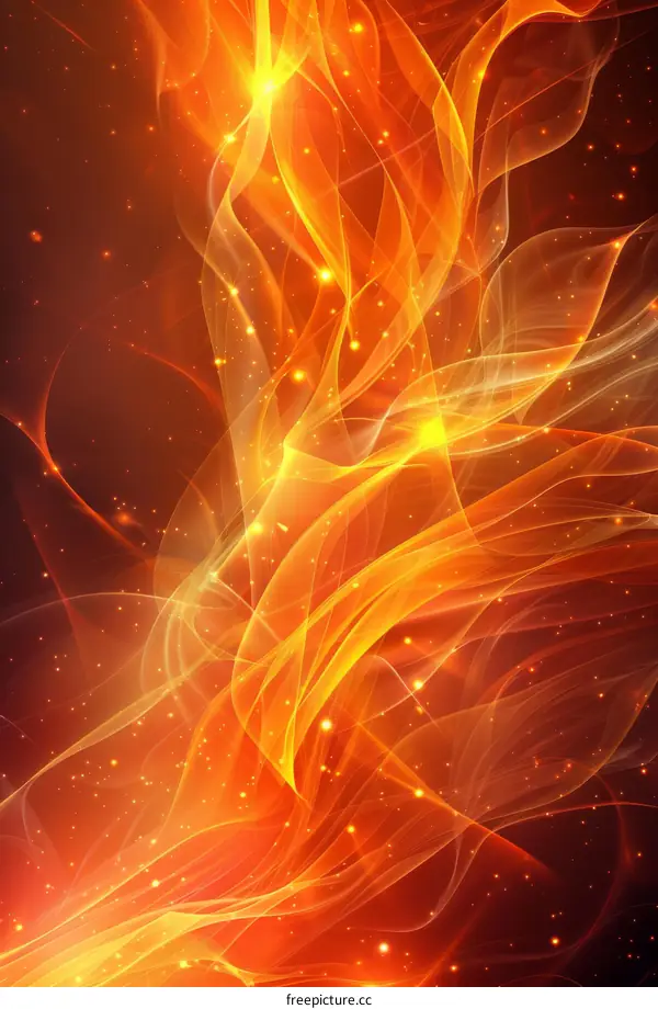 Fiery Art: Abstract Fire Images