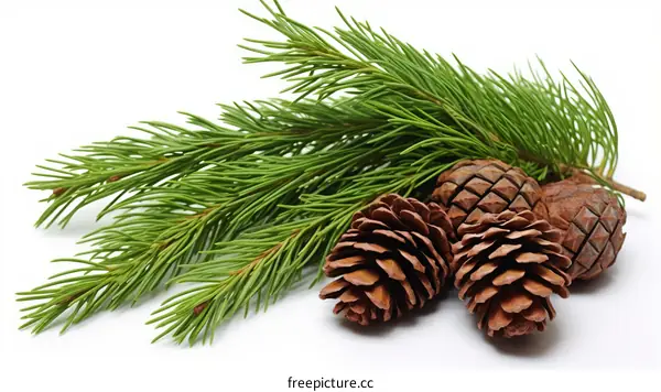 Pine Cones and Spruce Sprigs