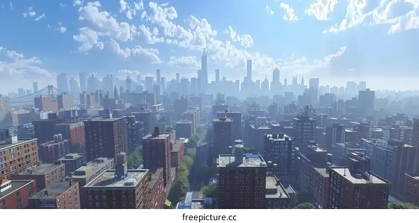 New York City Skyline Panorama