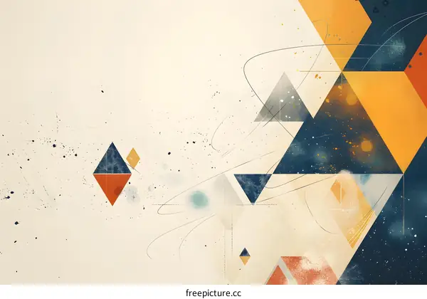 Abstract Geometric Background