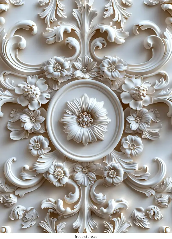 Ornate Decorative Wall Panel Design