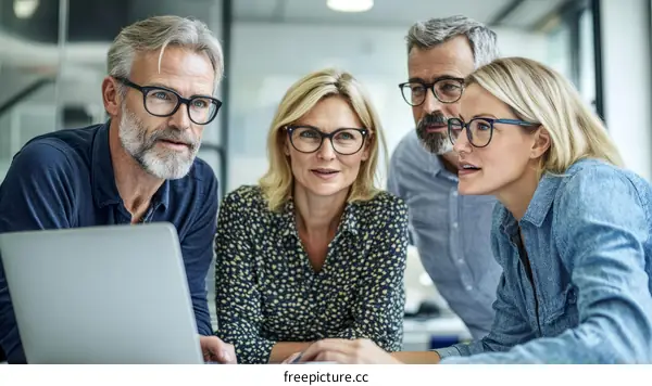 Business Collaboration Meeting Corporate Team