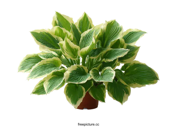 [Transparent Background PNG]Ornamental Houseplant in Terracotta Pot