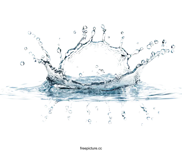 [Transparent Background PNG]Water Splash Abstract Photography