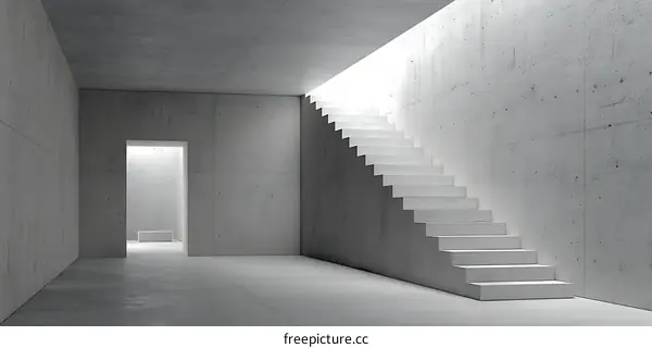 Modern Concrete Architecture Interior Design