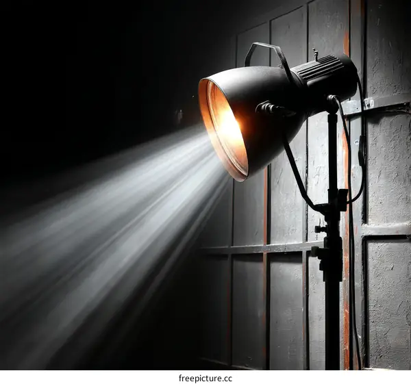 Dramatic Studio Spotlight Beam
