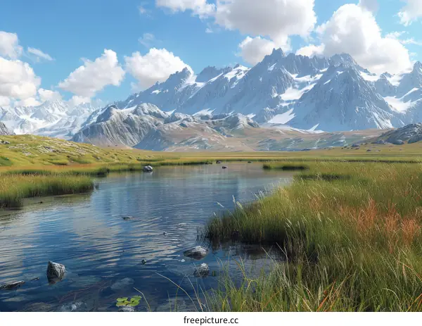 Mesmerizing Mountain Lake Valley